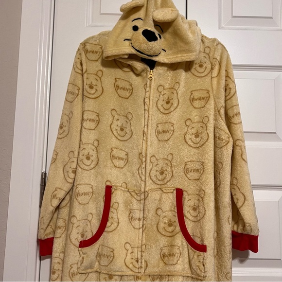 Disney Winnie The Pooh Yellow and Red Onesie - Picture 7 of 10
